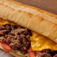 Chop Cheese · it is made on a grill with ground beef, onions, and topped by melted cheese and served with ...