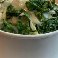 Kale And Cabbage Slaw · Hand cut in house and made fresh daily.