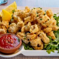Fritto Di Mare · Fried calamari and shrimp