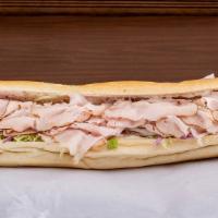 Turkey (Whole) · Lunch sandwiches are the same price as half subs and are available on white wheat or rye bre...