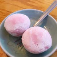 Mochi Ice Cream · Two pieces.