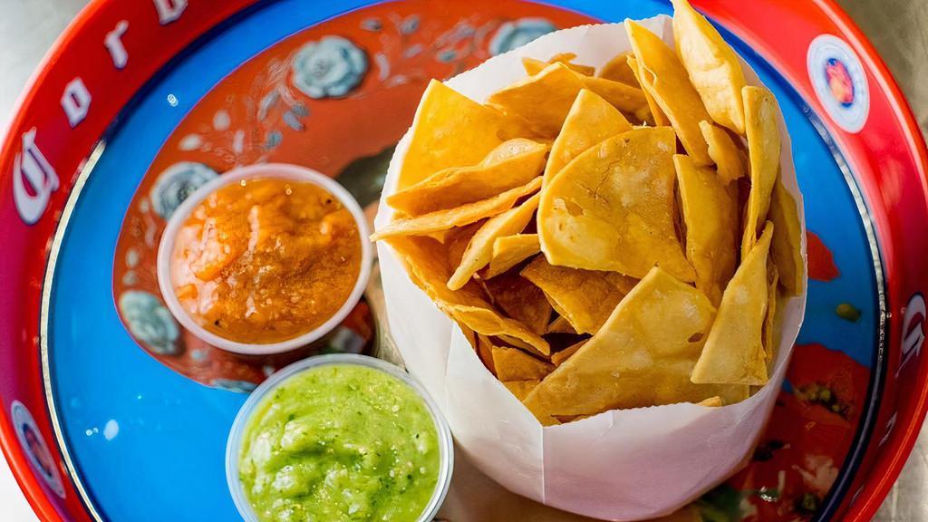 Chips, Guacamole, And Salsa · 