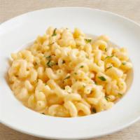 Mac & Cheese · Elbow Pasta in a Creamy Cheese Sauce