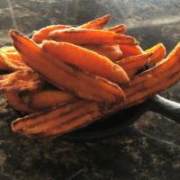 Sweet Potato Wedges · Served alongside our house spicy maple dipping sauce