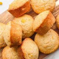 Corn Muffin · Sweet, moist cornbread muffins.