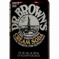 Dr Browns Cream Soda Can · 