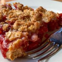 Cherry Crumb Pie · Home-style flaky butter crust, with our brown butter oat-streusel topping, made in-house dai...