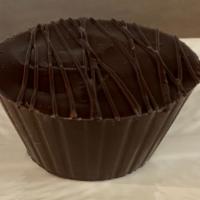 Dark Chocolate Monster Peanut Butter Cup · 1 Giant Dark Peanut Butter Cup