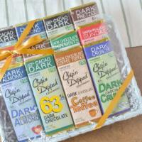 Chocolate Bar Platter · 12 Assorted Chocolate Bars wrapped in a basket platter