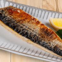 Shio Saba Yaki · Grilled mackerel with sea salt.