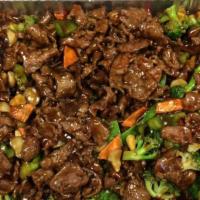 Szechuan Beef · With white rice. Hot and spicy.