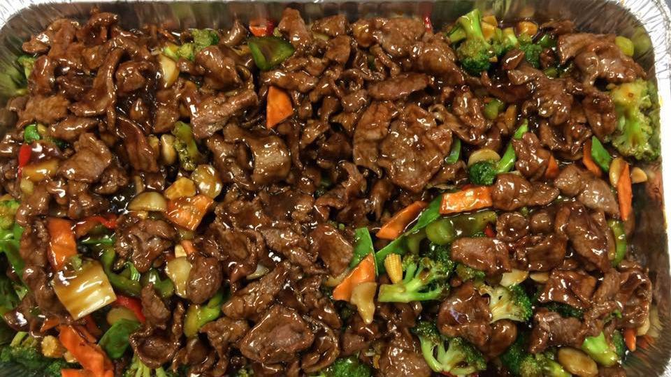 Szechuan Beef · With white rice. Hot and spicy.