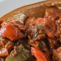 Sausage & Peppers Hero · 