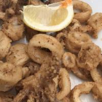 Fried Calamari  · Hot or  Sweet Sauce