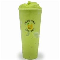 Avocado Energy Shake · Avocado, spinach, pineapple, almond milk, vanilla protein. Large size.