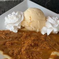 Cookie Butter Crepe · Comes with a rich and creamy shortbread cookie spread made with Biscoff® cookies.  Comes top...