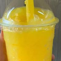 16Oz Slushies · A blended ice with a variety of fruity flavors to choose from.
