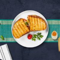 Join The Club Chicken Panini · Grilled chicken with smoked bacon, lettuce, tomatoes, and mayonnaise on a toasted European f...