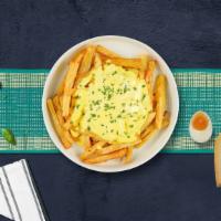 Melt Mood Cheese Fries · Idaho potato fries cooked until golden brown and garnished with salt and melted cheddar chee...
