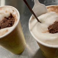 Hot Chocolate Meltaway · Hot Chocolate with a scoop of ice cream melted into it for richer taste!