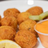 Hush Puppies (10)  · 10 pieces. Fried to perfection. These Hush Puppies pair with spicy mayo are sure for you to ...
