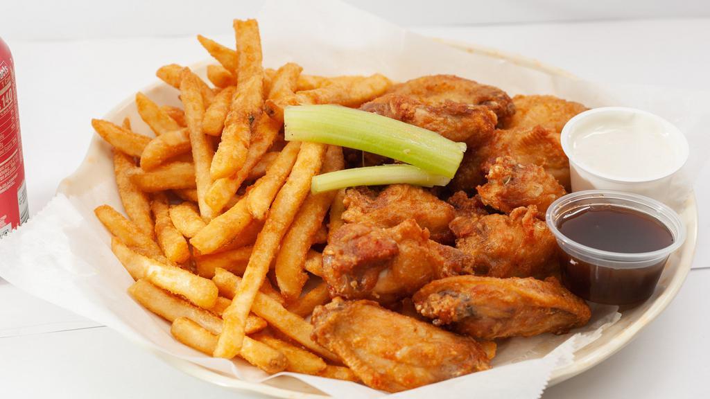 15 Pieces Combo With Fries And Soda  · 