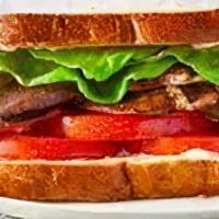 Badass Blt Sandwich · Bacon, lettuce, and tomato with special sauce.