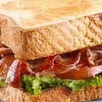 Bbblt Sandwich · Three times the bacon, lettuce, and tomato on choice of bread.