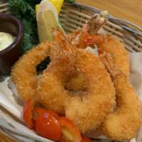 *New*Ebi Fry (6 Pcs) · Deep fried jumbo shrimps w. spicy mayo
