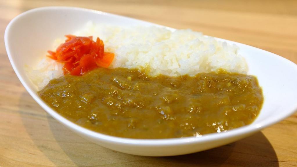 Curry Rice · Homemade vegetable Japanese style curry. Vegetarian.