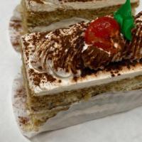 1 Tiramisu Slice · 