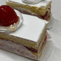 Strawberry Shortcake Slice · 