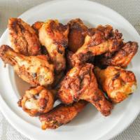 Hot Wings  · Baked Hot Chicken Wings with Choice of dipping sauce.