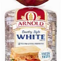 Arnold Country White Bread · Our top selling bread, Country White is baked soft and hearty as a perfect base to a great s...