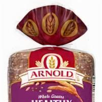 Arnold Healthy Multigrain · Bountiful with grains to aid in heart health, you'll be hard-pressed to remember that when s...