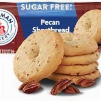 Voortmans Sugar Free Pecan Shortbread · The famous Voortmans' sugar free shortbread cookie gets a little nutty: crushed pecans are b...