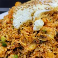 🌶️Kimchi Fried Rice / 김치 볶음밥 · Stir-fried spicy kimchi with rice. Comes with egg.🌶️