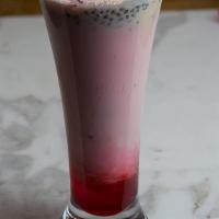 Falooda Drink (Gf) · Flavored milkshake with falooda sev & chia seeds. Gluten Free.