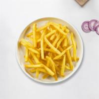 French Fries · Idaho potato fries cooked until golden brown & garnished with salt.