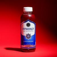 Gt Synergy Raw Kombucha Gingerberry 16Oz · Delicious waves of ripe blueberry finished with a fresh gingery bite.