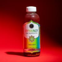 Gt Synergy Raw Kombucha Trilogy 16Oz · Tart bursts of raspberry with bright squeezes of lemon and a bite of fresh-pressed ginger.