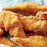 Chicken Fingers · Choice of BBQ or honey mustard.