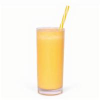Mango Sunrise Smoothie · Mango, pineapple, and apple juice.