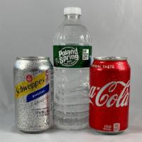 Drinks · Coke , Diet Coke ,Sprite,Seltzer,Poland spring