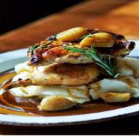 Roasted Rosemary Chicken
 · Lemon, capers, and sage, served with extra virgin olive oil mashed potatoes.