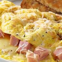 Ham & Cheese Omelette · Ham and choice of cheese.