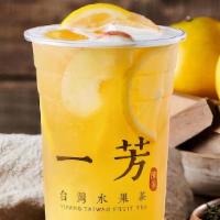  Orange Fruit Tea (柳橙水果茶) L Size Only · 柳橙水果茶