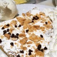 Cannoli · Traditional italian cannoli cream topped with crumbled cannoli shells & whipped cream. (add ...
