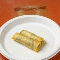 Shanghai Vegetable Spring Roll · Two pieces.