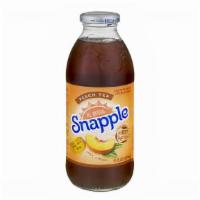 Snapple · Choices of mango, apple, kiwi strawberry, lemon tea, peach tea.